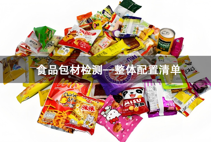 食品药品包材检测 食药包材检测仪器配置清单